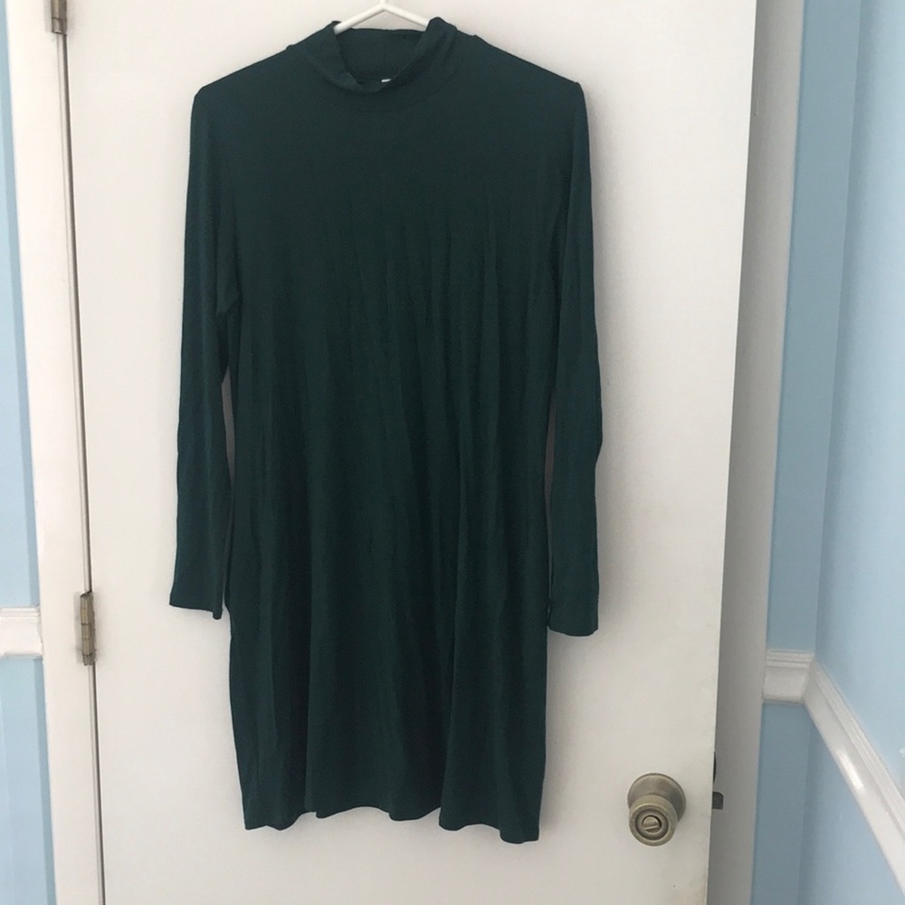 Dark green tunic with pockets